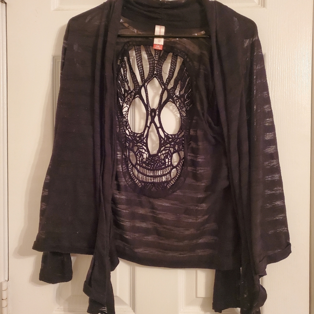 Skull cardigan